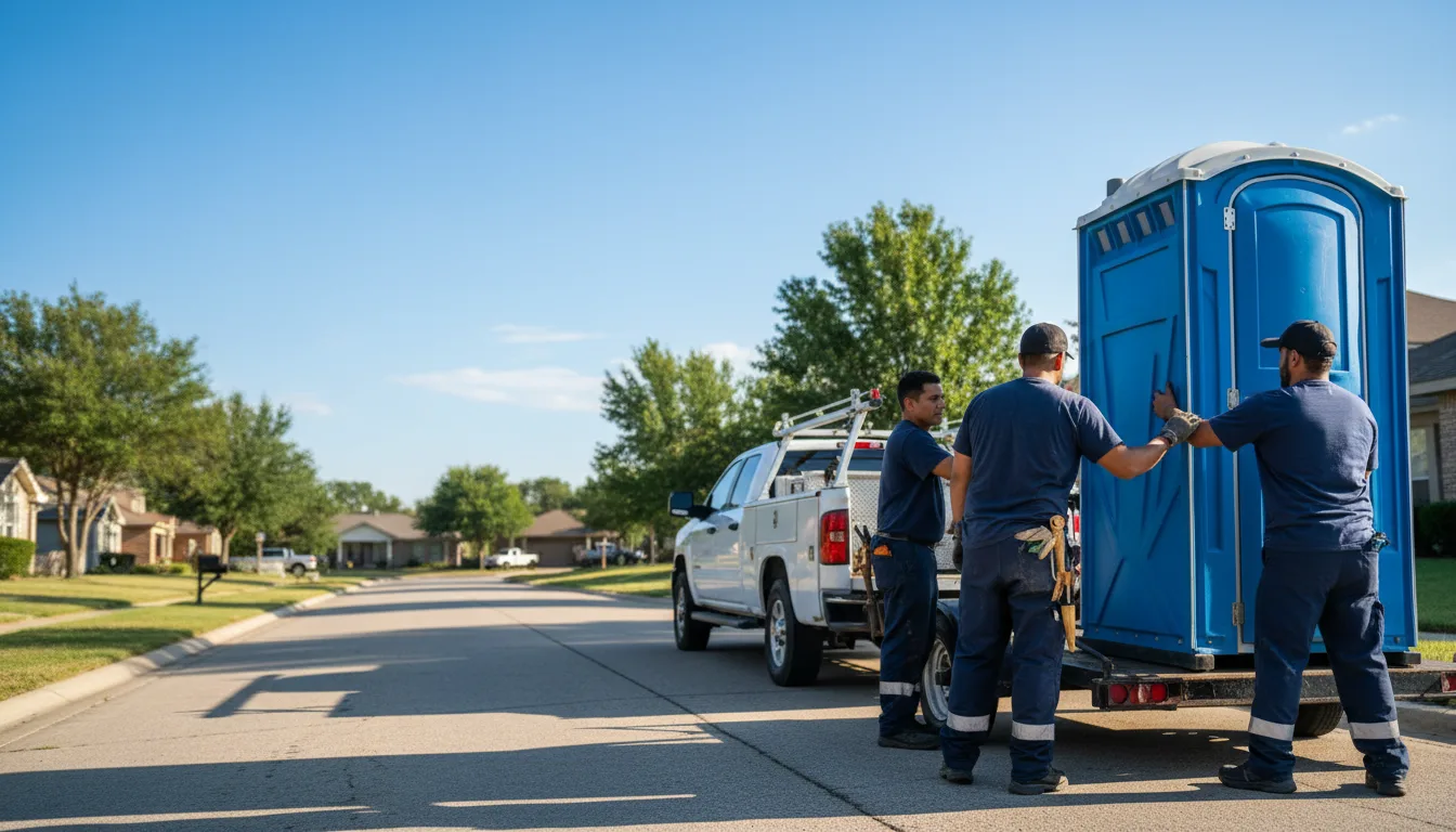 Portable Toilet Rental in Blue Grass, IA near me